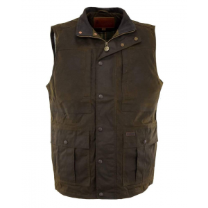 OUTBACK TRADING Men's Deer Hunter Bronze Vest (2049-BNZ)