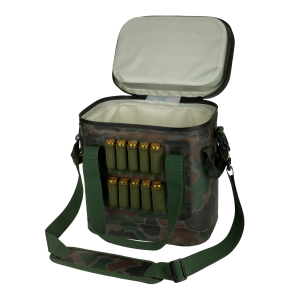 DRAKE 16-Can Soft-Sided Waterproof Insulated Old School Green Cooler (DA1105-037)