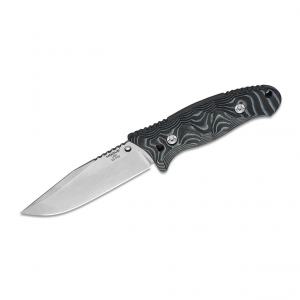 HOGUE EX-F02 4.5in Clip Point G-Mascus Black Fixed Blade Knife (35279)
