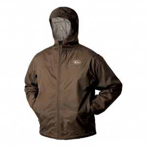 DRAKE Tempest Ultralight Packable Brown Rain Jacket (DS2500-BRN)