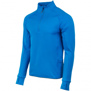 BERETTA Men's Stretch Tech Blue Excell Half Zip Fleece Pullover (P3142T231205ST)