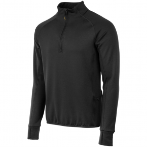 BERETTA Men's Stretch Tech Black Half Zip Fleece Pullover (P3142T23120999)