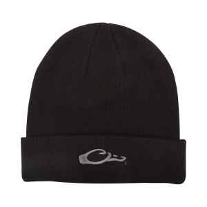 DRAKE LST Black Rib-Knit Stocking Cap (DH1775-BLK)