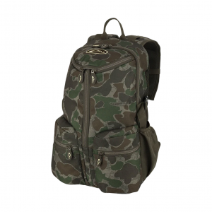 DRAKE Vertical Zip Old School Green Daypack (DA1060-037)