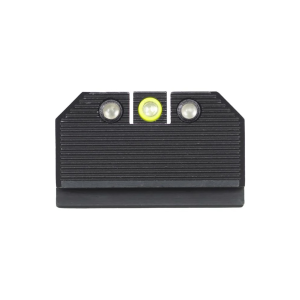Night Fision GLK-001-330-353-YGZG Glock Night Sight Set – Optics Ready, Yellow Front Black Rear