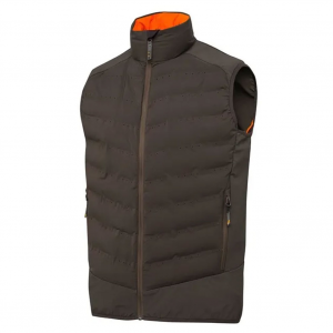 BERETTA Men's Bezoar Hybrid Brown Bark Vest (GU874T219608AA)