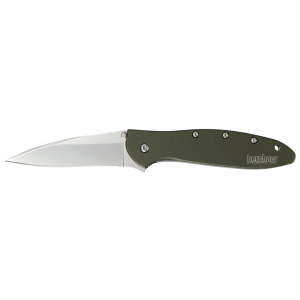KERSHAW Leek 3in Olive Folding Knife (1660OL)
