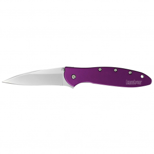KERSHAW Leek 3in Purple Folding Knife (1660PUR)