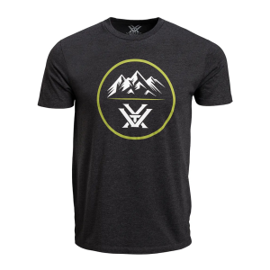 Vortex VORTEX Mens Three Peaks Black T-Shirt (121-10-BLK) - $28.99 at GritrSports
