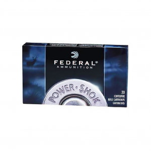 FEDERAL Power-Shok 300 Savage 150 Grain Soft Point Ammo, 20 Round Box (300A)