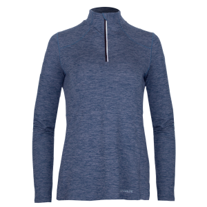HOT CHILLYS Womens Clima-Tek Zip-T Shirt (HC5610)