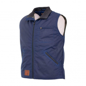 OUTBACK TRADING Mens Sawbuck Navy Vest (2143-NVY)