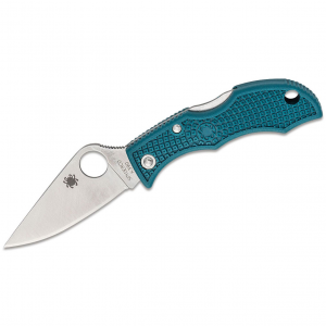 SPYDERCO Ladybug 4.375in Blue FRN K390 Folding Knife (LFP3K390)