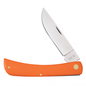 CASE XX Sod Buster Smooth Orange Synthetic Pocket Knife (80512)