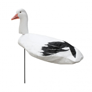 WHITE ROCK DECOYS Upright Snow Goose Windsock Decoys, 12-Pack (SGH)