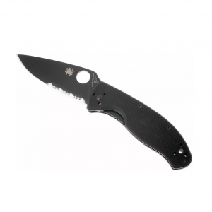 SPYDERCO 3.438in Tenacious Folding Knife (C122GBBKPS)