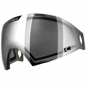 CRBN C Spec Gray/Silver Mirror Highlight Replacement Mask Lenses (C-SPEC-HIGHLIGHT-LENS-Grey-Silver)