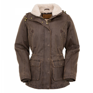 OUTBACK TRADING Women Woodbury Brown Jacket (2864-BRN)