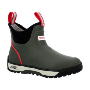 XTRATUF Women's Ice Rubber Green Ankle Deck Boots (AIWR300)