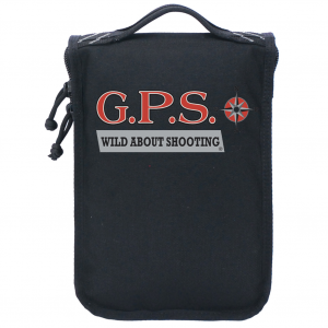 GPS Tactical Soft Black Pistol Case, Fits Tactical Backpack (GPS-T1175PCB)