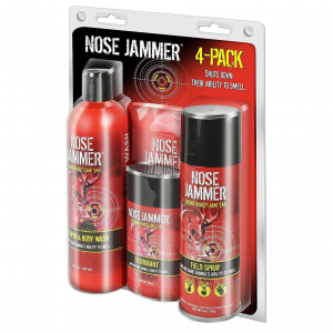 NOSE JAMMER Scent Control 4-Pack Combo Kit (3281)