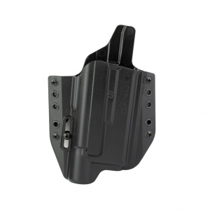 BRAVO CONCEALMENT BCA 3.0 Black Right Hand OWB Holster for Glock 19/17 with Surefire X300 UA-UB (BC30-1005)