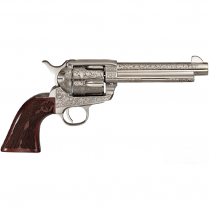 CIMARRON Frontier .357 5.5in 6rd Ni Cody Wild West Revolver (PP401LNBB)