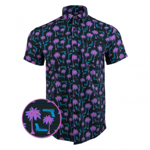 RETRO RIFLE Rising Palm Black XXX-Large Shirt (RISINGPALMBLACK-XXXL)