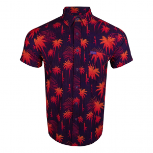 RETRO RIFLE Coastal Palm Orange/Purple/Red Large Shirt (COASTALPALM-L)