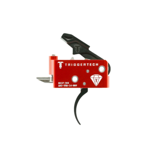 TRIGGERTECH AR15 Diamond Pro Curved Black Two Stage Trigger (AR0-TRB-14-NNP)
