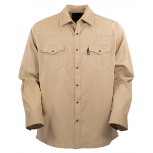 OUTBACK TRADING Men's Everett Khaki Shirt (42731-KKI)