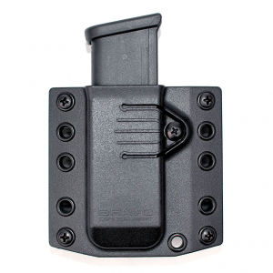 BRAVO CONCEALMENT 3.0 Single Magazine Pouch - Small: Glock 43 / S&W Shield 9mm, Right Hand (Left Side Carry) (BC60-1001)