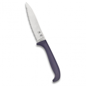 SPYDERCO Counter Puppy Purple Kitchen Knife (K20SPR)