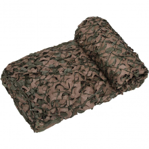 CAMOSYSTEMS BB16 Military Boat Green and Brown Blind Cover With Mesh (BB16)