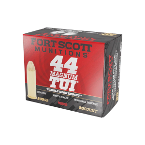 T SCOTT MUNITIONS .44 Magnum TUI 200 Gr 20rd Pistol Ammunition (44MAG-200-SCV1) Ammo