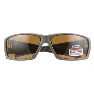 VENTURE GEAR Overwatch Safety Glasses with OD Green Frame and Bronze Anti-Fog Lens (VGSG718T)