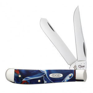 CASE XX Mini Trapper Patriotic Kirinite 2-Blade Pocket Knife (11209)