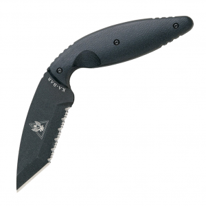 KA-BAR TDI Law Enforcement Large Tanto Knife with Plastic Sheath (1485)