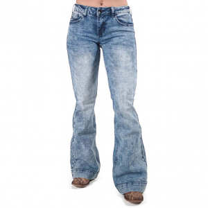 Cowgirl Tuff Company Women's High Tide Medium Wash Jeans (C01-JHIGHT-MWH)