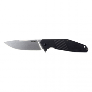 RUIKE D191 3.62in 420 SS G10 Black Folding Knife (D191-B)