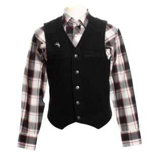 WYOMING TRADERS Men's Wyoming Wool Tall Vest (VBT)