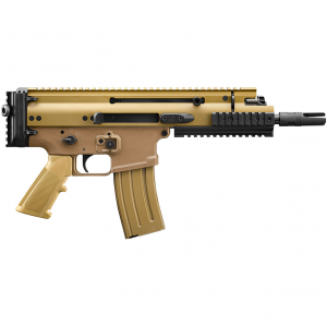 FN AMERICA Scar 15P VPR 5.56 NATO 7.5in 10rd FDE Semi-Auto Pistol (38-101245)