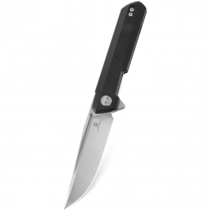 BESTECH KNIVES Bestechman Dundee 3.35in Linerlock Black Folding Knife (BMK01A)