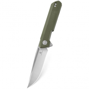 BESTECH KNIVES Bestechman Dundee 3.35in Linerlock Green Folding Knife (BMK01B)