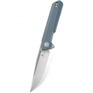 BESTECH KNIVES Bestechman Dundee 3.35in Linerlock Gray Folding Knife (BMK01C)