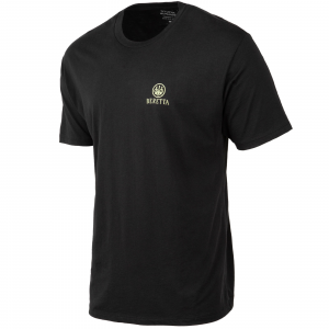 BERETTA Men's Rail Black Short Sleeve T-Shirt (TS223T18900999)