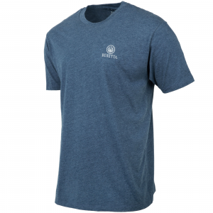 BERETTA Men's Horizon Navy Heather Short Sleeve T-Shirt (TS224T1890051Y)