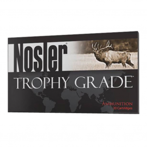 NOSLER Trophy Grade LR .30 Nosler 210Gr AccuBond LR 20rd Box Rifle Ammo (60118)