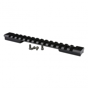 WARNE Mountain Tech 20 MOA Black Anodized Tactical Rail for Weatherby Mark V Standard 6 lug (7653-20MOA)