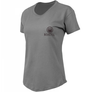 BERETTA Women's Aeon Stone Heather Short Sleeve T-Shirt (TS108T1890096B )